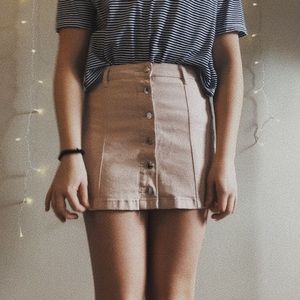 Button up skirt